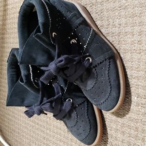 Isabel Marant Black Bobby sneakers